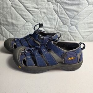 Keen Kids Sandals Size 3 Blue Newport H2 Water Shoe Outdoor Hiking Camp